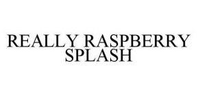 REALLY RASPBERRY SPLASH