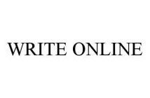 WRITE ONLINE
