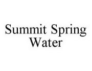 SUMMIT SPRING WATER