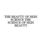 THE BEAUTY OF SKIN SCIENCE THE SCIENCE OF SKIN BEAUTY