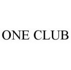 ONE CLUB