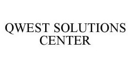 QWEST SOLUTIONS CENTER