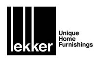LEKKER UNIQUE HOME FURNISHINGS