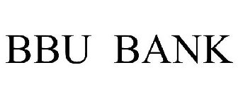 BBU BANK