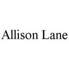 ALLISON LANE