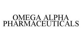 OMEGA ALPHA PHARMACEUTICALS