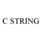 C STRING