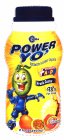 SUIZA POWER YO' DRINKABLE LOWFAT YOGURT VITAMINS + A & D FRANK GUAVA 98% FAT FREE EXCELLENT SOURCE OF CALCIUM 8 FL OZ (240 ML)