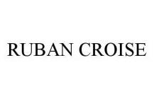 RUBAN CROISE