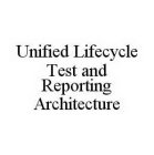 UNIFIED LIFECYCLE TEST AND REPORTING ARCHITECTURE