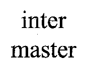 INTER MASTER