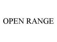 OPEN RANGE