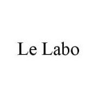 LE LABO