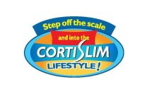 STEP OFF THE SCALE AND INTO THE CORTISLIM LIFESTYLE!