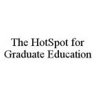 THE HOTSPOT FOR GRADUATE EDUCATION