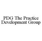 PDG THE PRACTICE DEVELOPMENT GROUP