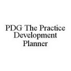 PDG THE PRACTICE DEVELOPMENT PLANNER