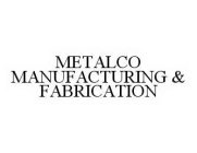 METALCO MANUFACTURING & FABRICATION