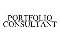 PORTFOLIO CONSULTANT