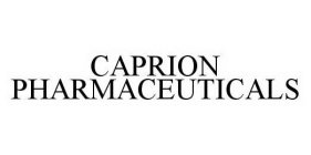 CAPRION PHARMACEUTICALS