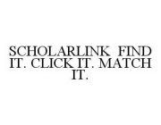 SCHOLAR LINK FIND IT. CLICK IT. MATCH IT.