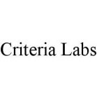 CRITERIA LABS