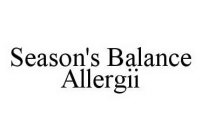 SEASON'S BALANCE ALLERGII