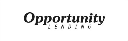 OPPORTUNITY LENDING