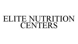 ELITE NUTRITION CENTERS