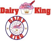 DAIRY KING, DK, THE HOME OF HOT 'N COOL TREATS