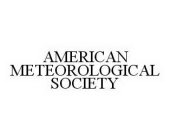 AMERICAN METEOROLOGICAL SOCIETY