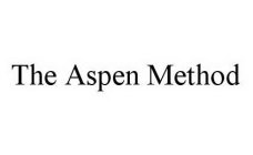 THE ASPEN METHOD