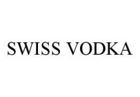 SWISS VODKA