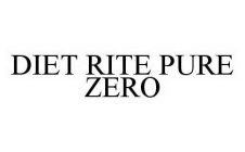 DIET RITE PURE ZERO