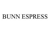 BUNN ESPRESS