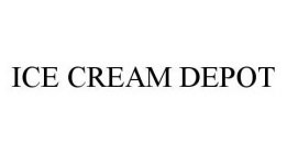 ICE CREAM DEPOT