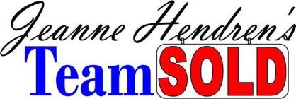 JEANNE HENDREN'S TEAM SOLD