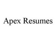 APEX RESUMES