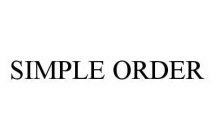 SIMPLE ORDER