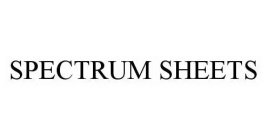 SPECTRUM SHEETS