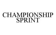 CHAMPIONSHIP SPRINT