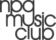 NPG MUSIC CLUB