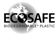 ECOSAFE BIODEGRADABLE * PLASTIC