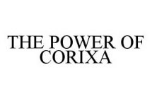 THE POWER OF CORIXA