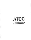 ATCC GENUINE PRODUCT