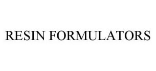 RESIN FORMULATORS