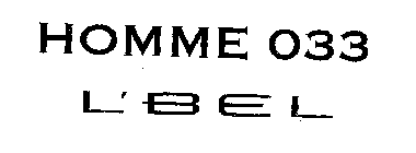 HOMME 033 L'BEL