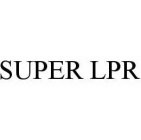 SUPER LPR