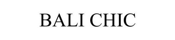 BALI CHIC