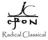 JC CJRON RADICAL CLASSICAL